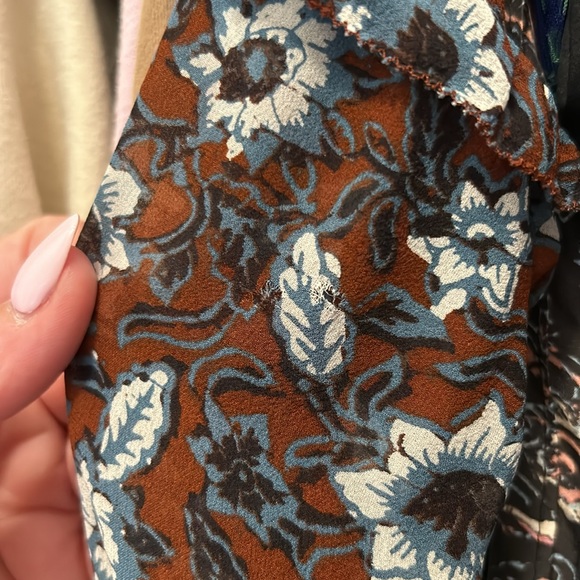 Veronica Beard Anjali Floral Mini Dress size 16 - Picture 8 of 8